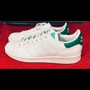 Adidas Stan Smith Green/White Shoe Mens Size 9.5. In Great Condition!